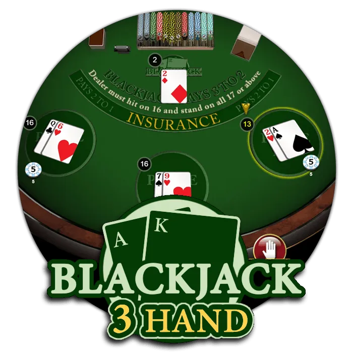 Blackjack 3 Hand - SIGMANET77