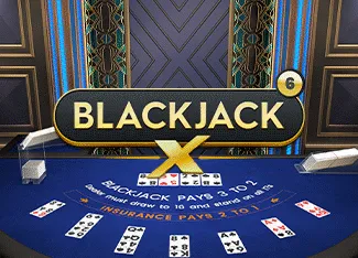 Blackjack X 6 - Azure - SIGMANET77